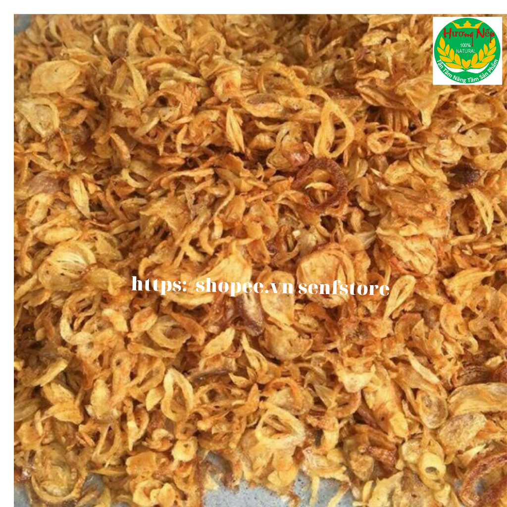 Hành phi sẵn thơm giòn tiện lợi mới hàng ngày đóng gói 1kg