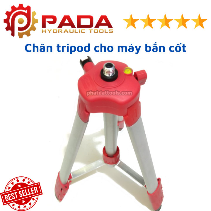Chân tripod cho máy bắn cốt, máy cân mực, máy laser thăng bằng - Hàng chất lượng.