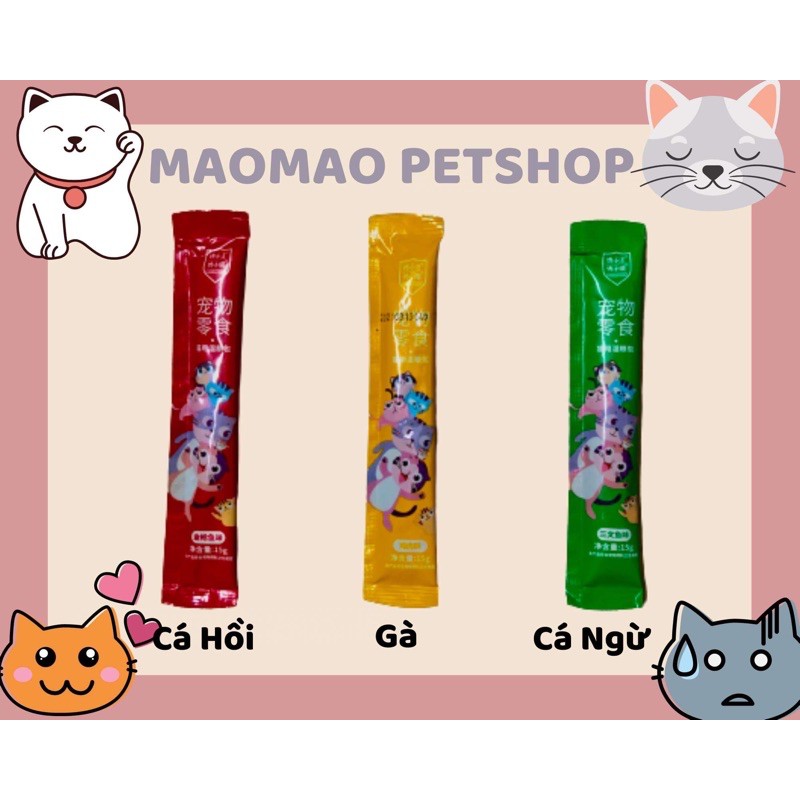 Súp thưởng yi xiao jiang cho các chiếc mèo 15gr