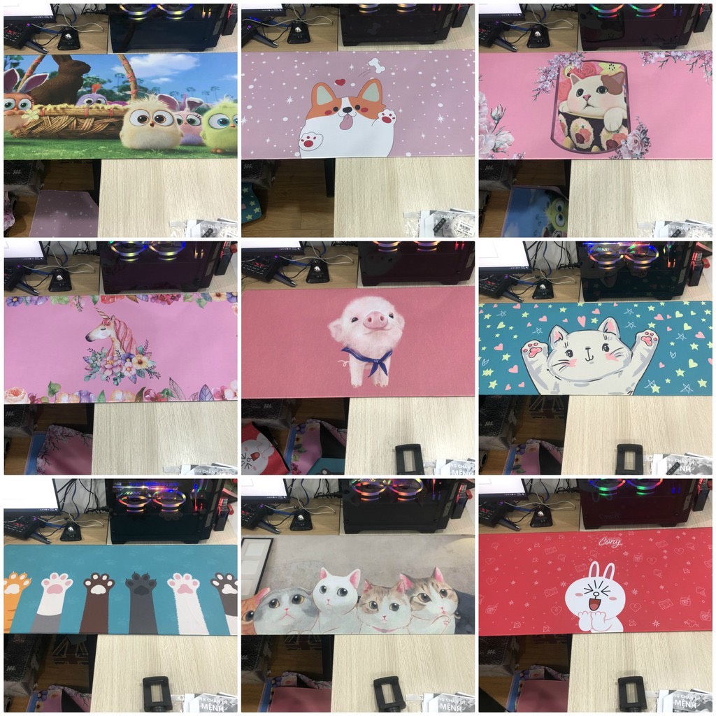 Miếng Lót Chuột, Bàn Di Chuột, mouse pad cỡ lớn