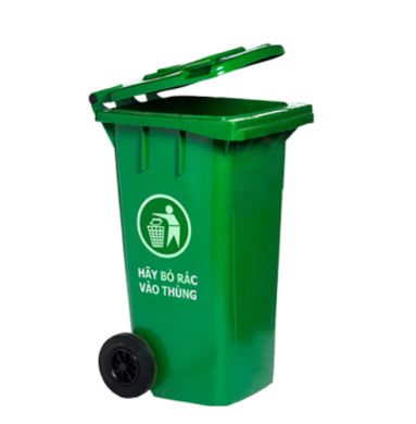 Thùng rác nhựa công cộng 120 lít