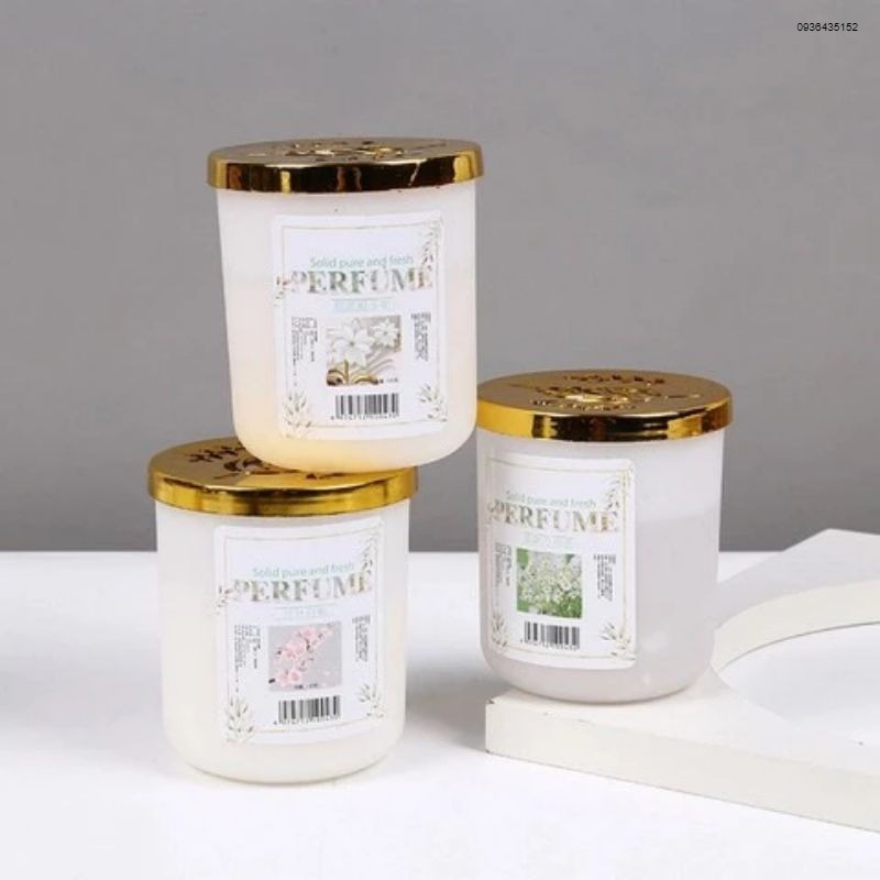 Sáp thơm phòng 150g sáp thơm để phòng, xe hơi màu trắng