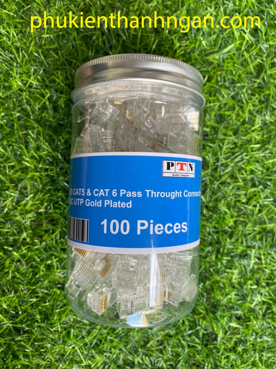 [HCM]HẠT MẠNG XUYÊN THẤU CAT.6 ĐỒNG NGUYÊN CHẤT- RJ45 CAT6 XUYÊN THẤU