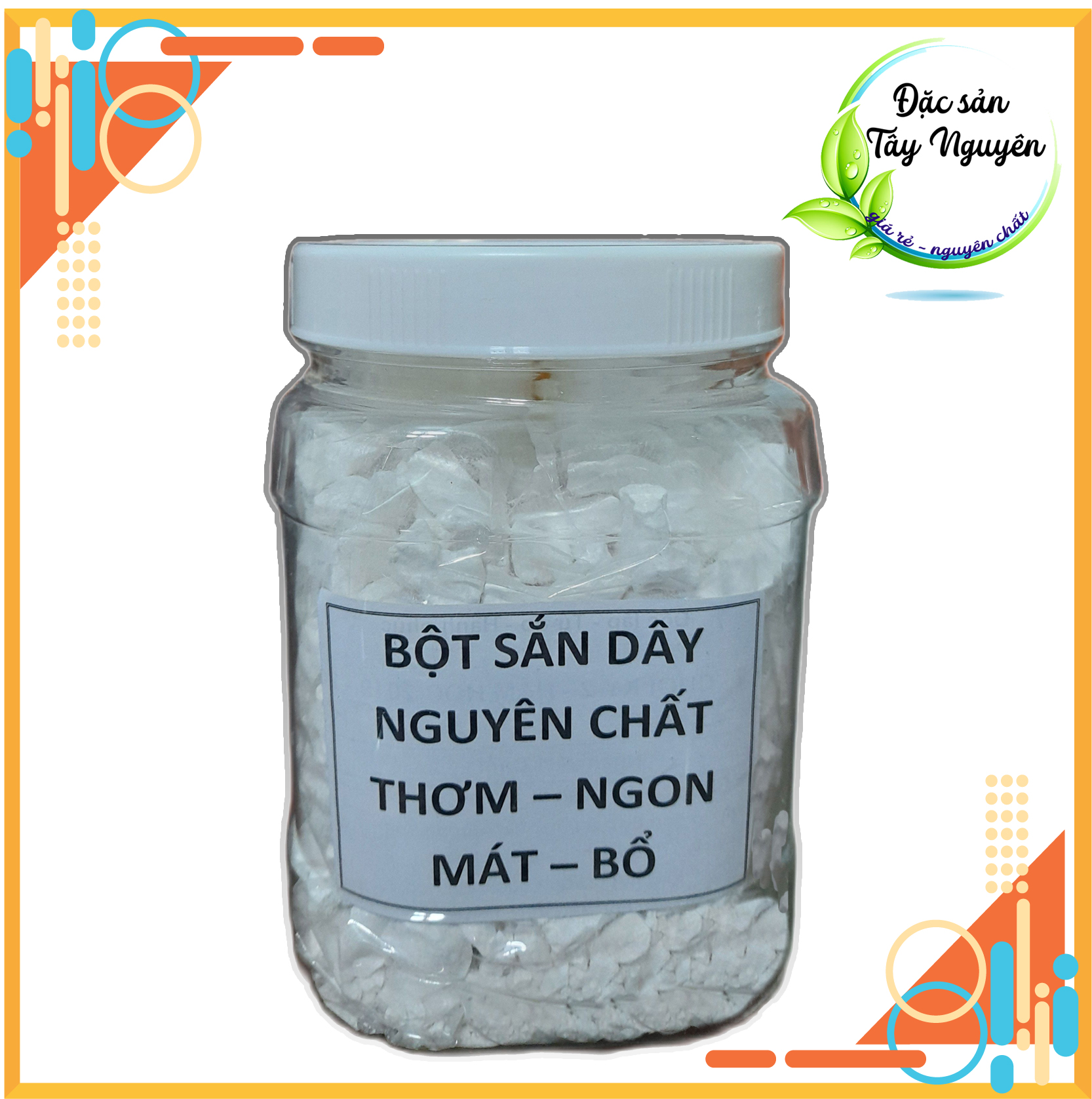 Bột sắn dây nguyên chất 500 gr - bột sắn dây thơm - ngon - bổ - rẻ 500gr