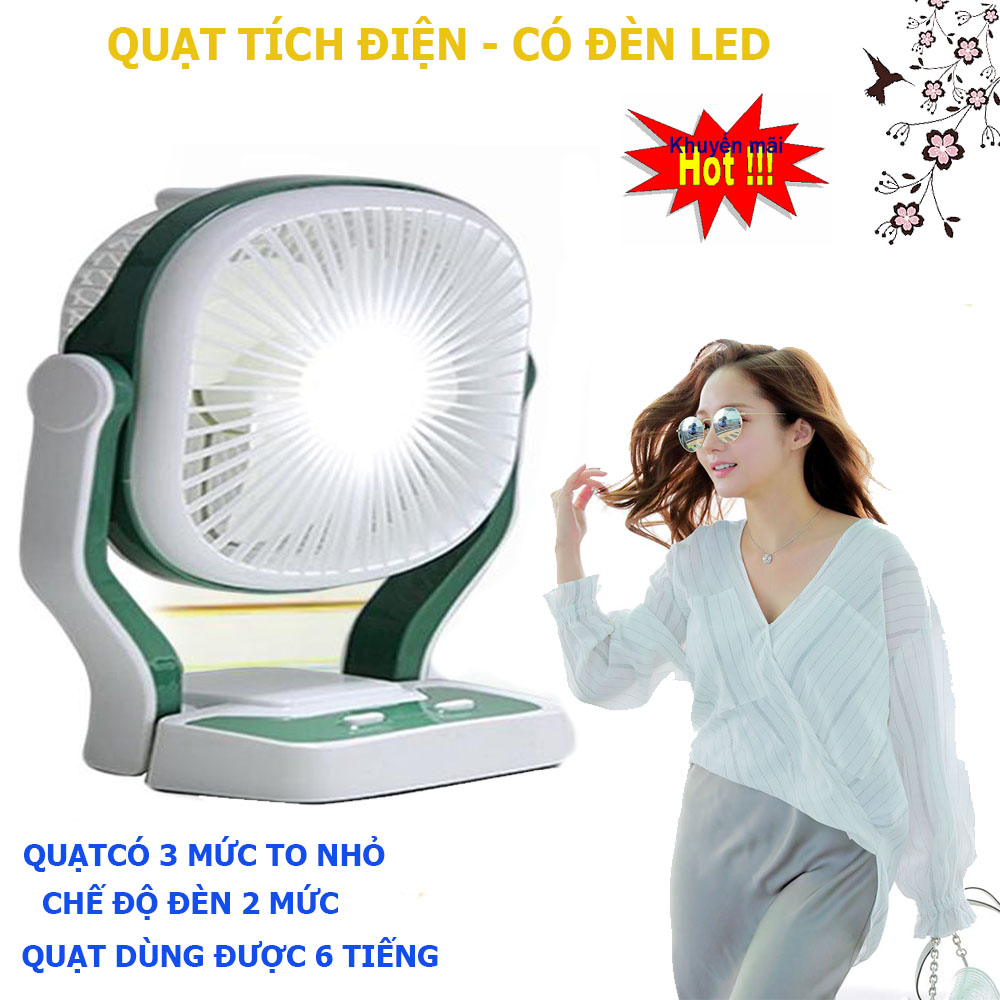 Quạt tích điện cmd 201 phiên bản mới cam kết hàng chuẩn ,quạt tích điện đa năng tích hợp đèn và pin dự phòng,quạt tích điện,thiết kế đẹp - pin cực khỏe. . bảo hành 1 đổi 1.