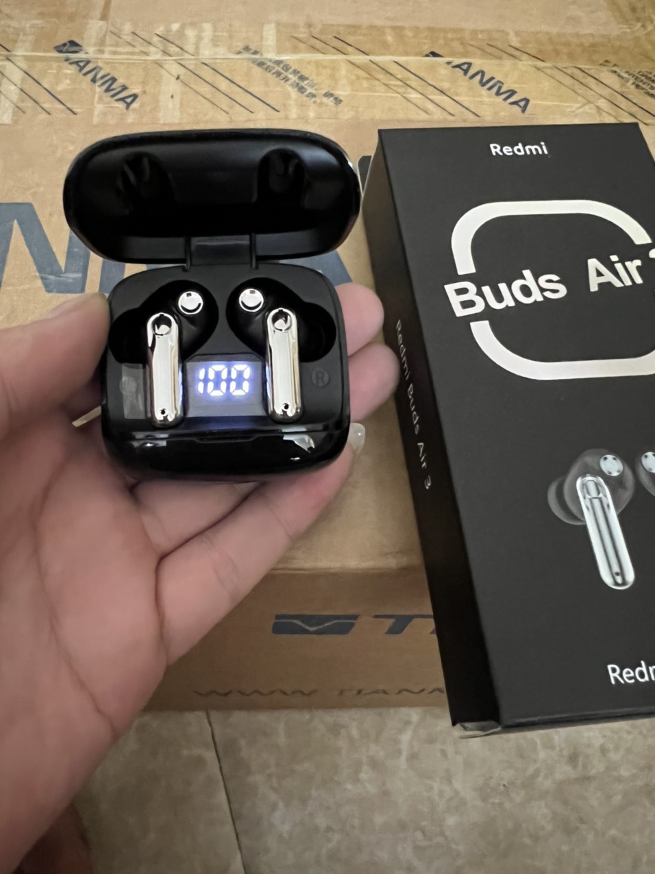 Tai nghe Bluetooth True Wireless Redmi Buds Air 3 Đen Trên tay Redmi Buds Air 3 tai nghe redmi buds air 3 Chất Lượng, Giá Tốt 2022 Tai Nghe Bluetooth Redmi Buds Air3- Chính Hãng