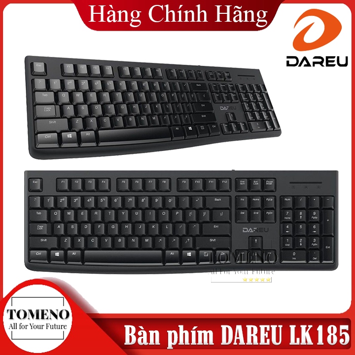 Bàn phím máy tính có dây văn phòng Dareu LK185 chính hãng giá rẻ - phím nhẹ phù hợp văn phòng, chơi game .... , bàn phím cơ , bàn phím chơi game , bàn phím giá rẻ , bàn phím văn phòng , bàn phím dareu , bàn phím chính hãng , Bàn phím mới