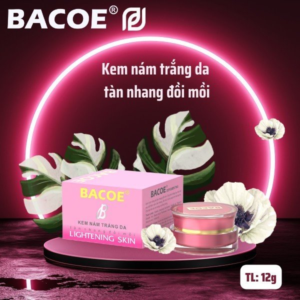 Kem bacoe, kem nám bacoe kem nám trắng da tàn nhan đồi mồi bacoe