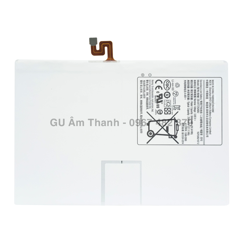 Pin cho samsung galaxy tab s5e sm-t725 dung lượng 7040mah zin máy