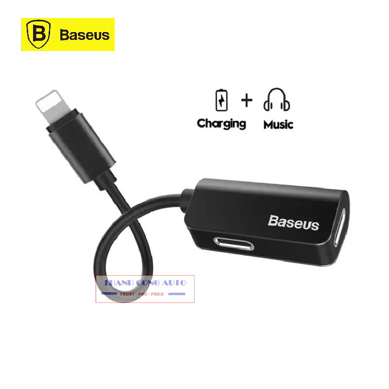 Bộ chia cổng lightning baseus l37 cho iphone 7/ iphone 8/ iphone x/iphone 11