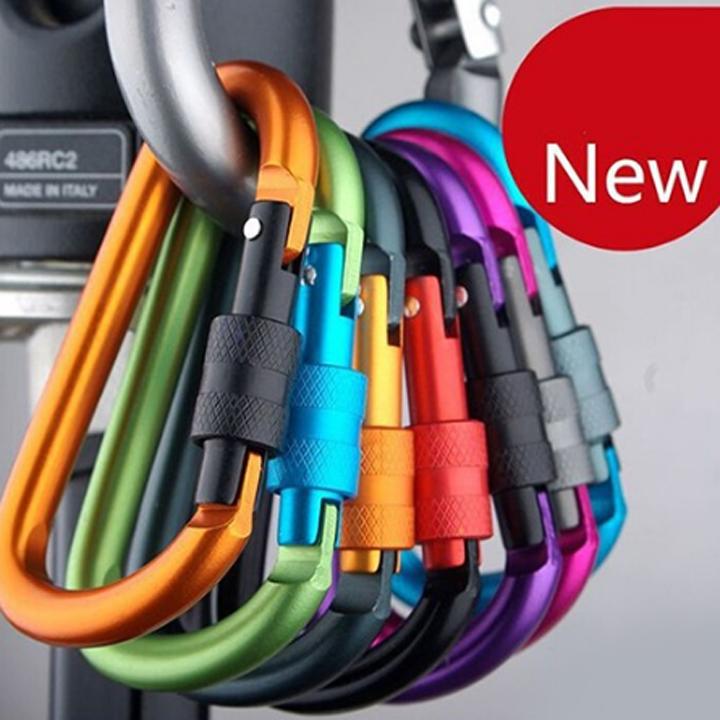 Combo 10 móc đa năng đi phượt chữ d khoá xoay