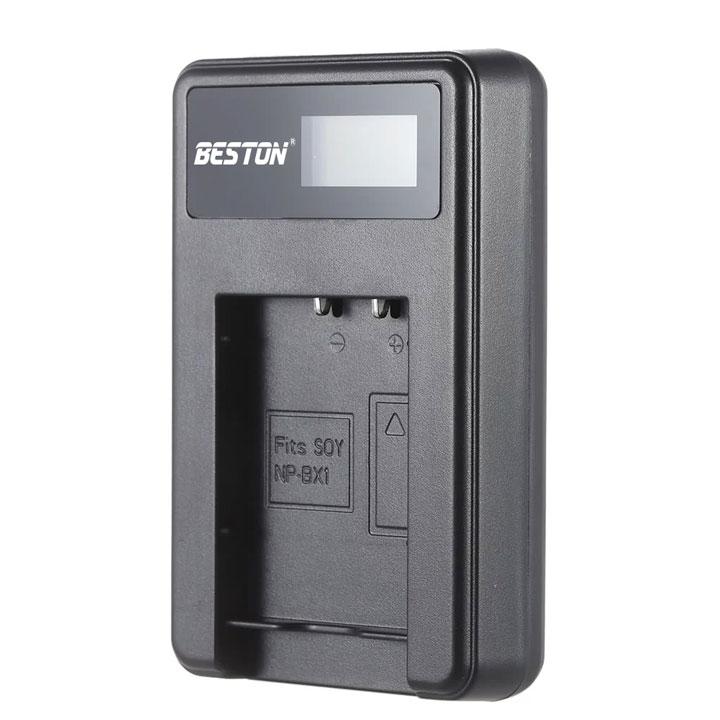 Sạc pin USB BESTON sạc pin máy ảnh SONY NP-BX1 SONY CYBER-SHOT DSC-RX100 II III V DSC-RX100M II DSC-HX50V DSC-HX300 DSC-HX400 DSC-RX1 DSC-RX1R