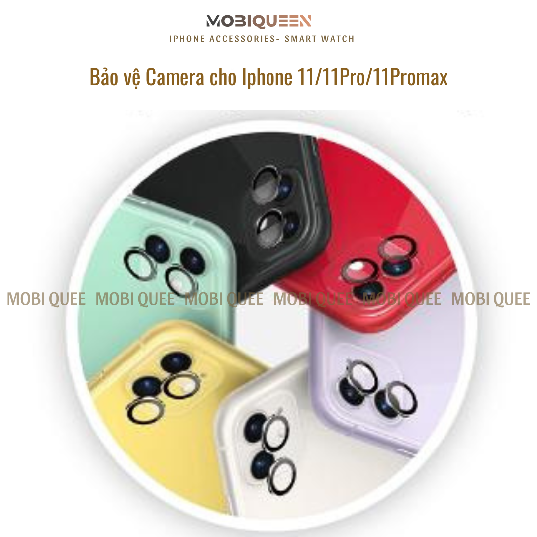 Ống kính cường lực camera đơn chống lóa dành cho iphone 11/ iphone 11 pro/ iphone 11 pro max