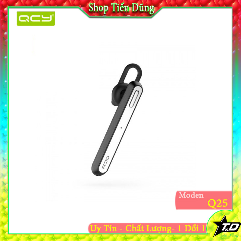 Tai nghe bluetooth QCY Q25 chất lượng âm thanh và micro to với rõ ràng
