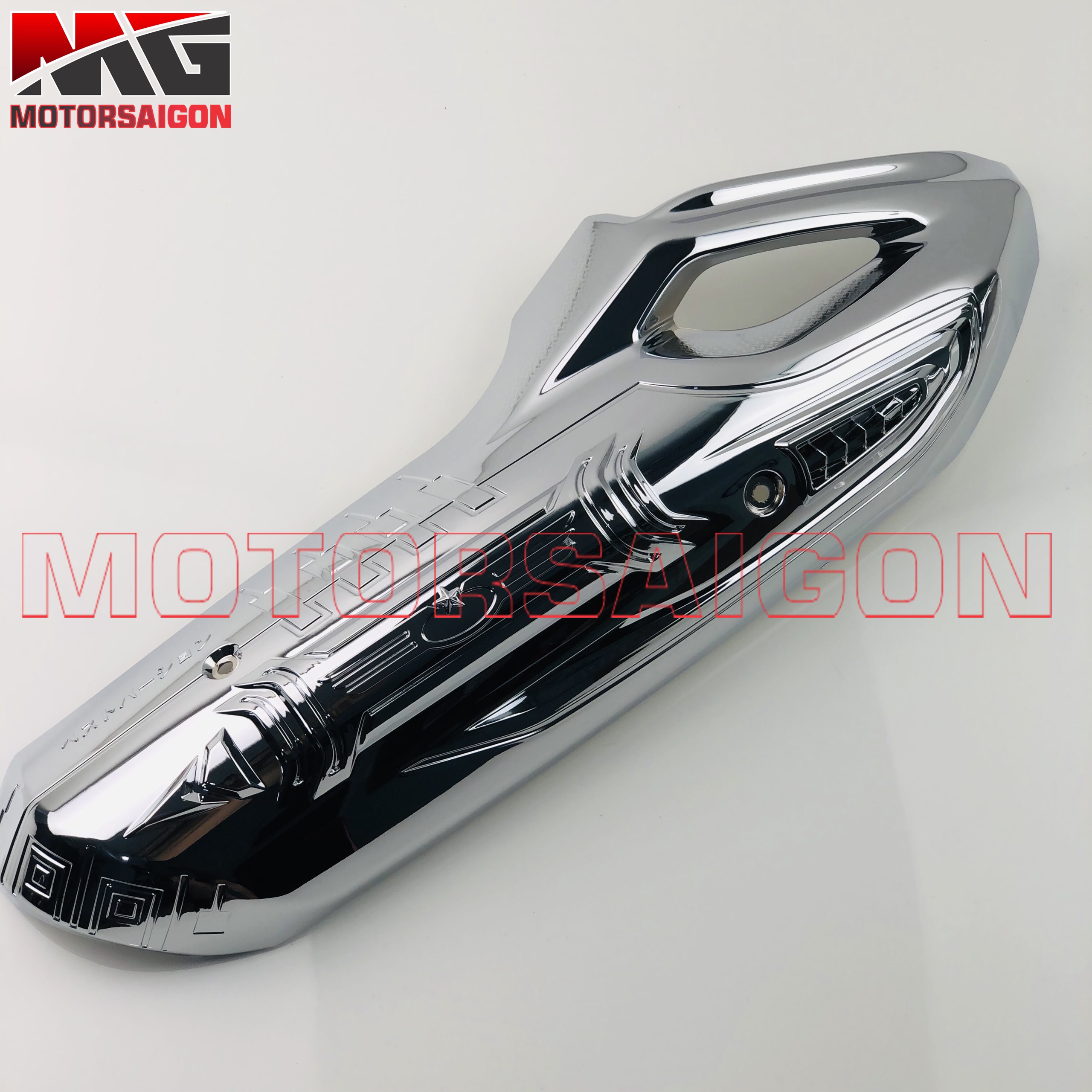 [HCM]ốp pô mạ crom che pô xe SH 2020 nhập khẩu thailand