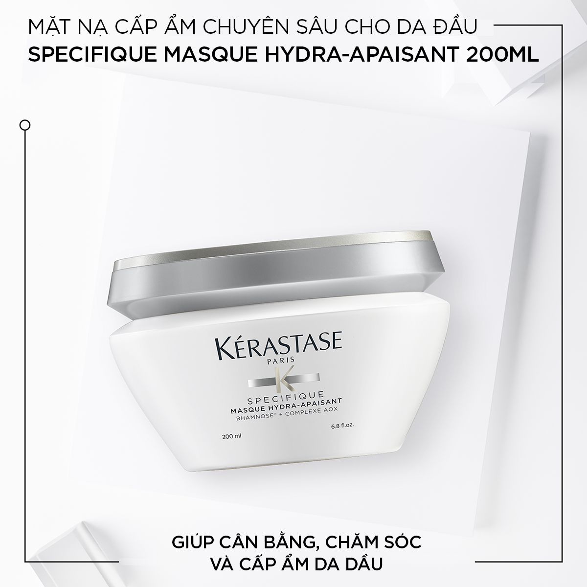Mặt nạ nuôi dưỡng cho da đầu Kérastase Specifique Masque Hydra-Apaisant 200ml