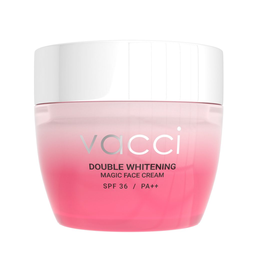 Kem dưỡng trắng da nâng tone da mặt Tone Up Face Cream Vacci – Da trắng bật tông – Sáng hồng rạng rỡ