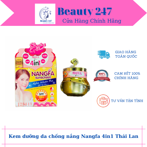 Kem dưỡng da chống nắng Nangfa 4in1 Thái Lan