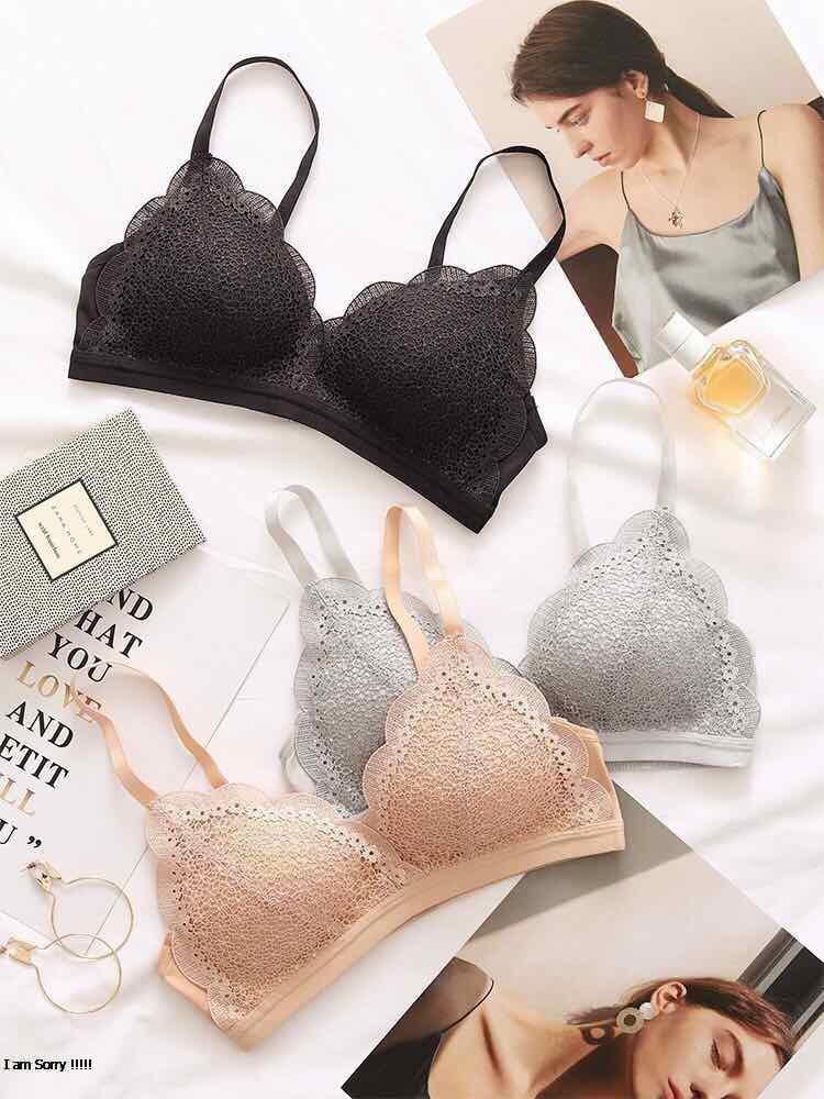 Áo lót ren không gọng, Áo ngực ren, áo lót ren mút mỏng - Thiên Đường Nội Y (HCM)