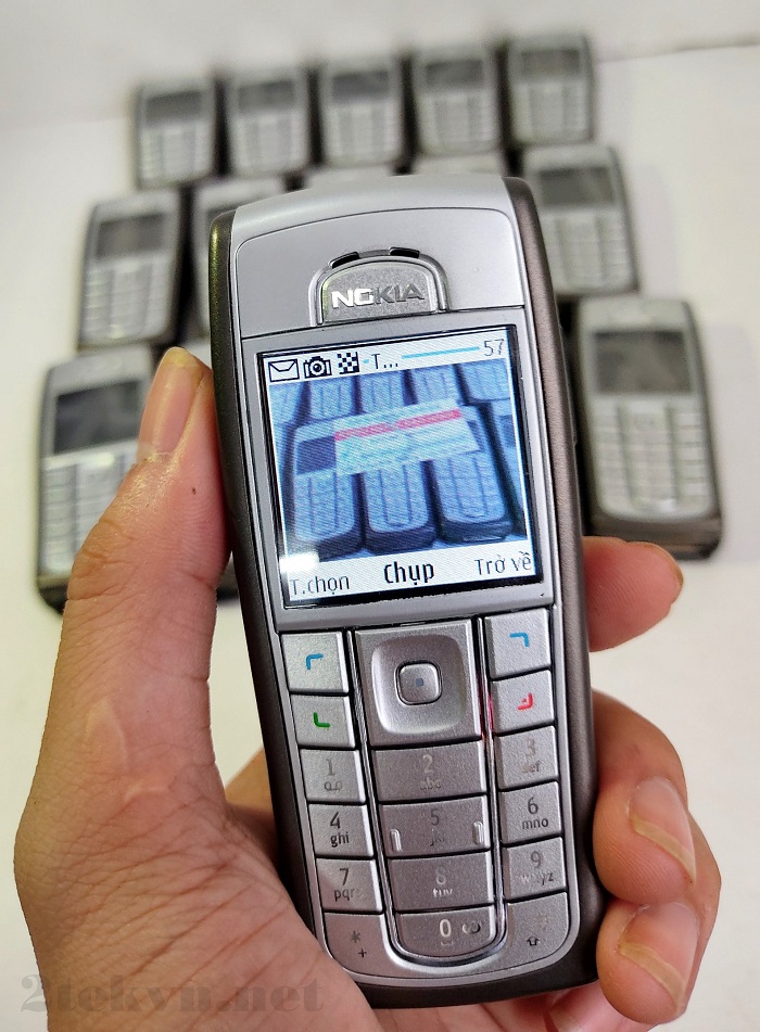 [Miễn phí ship] Điện thoại nokia cổ chính hãng 6230i giá rẻ kèm pin sạc-Bảo hành 12 tháng
