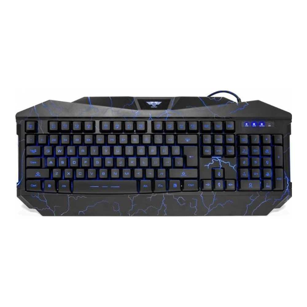 Bàn phím gaming newmen gl800, kết hợp đèn led hình tia sét cực ngầu, cực chất