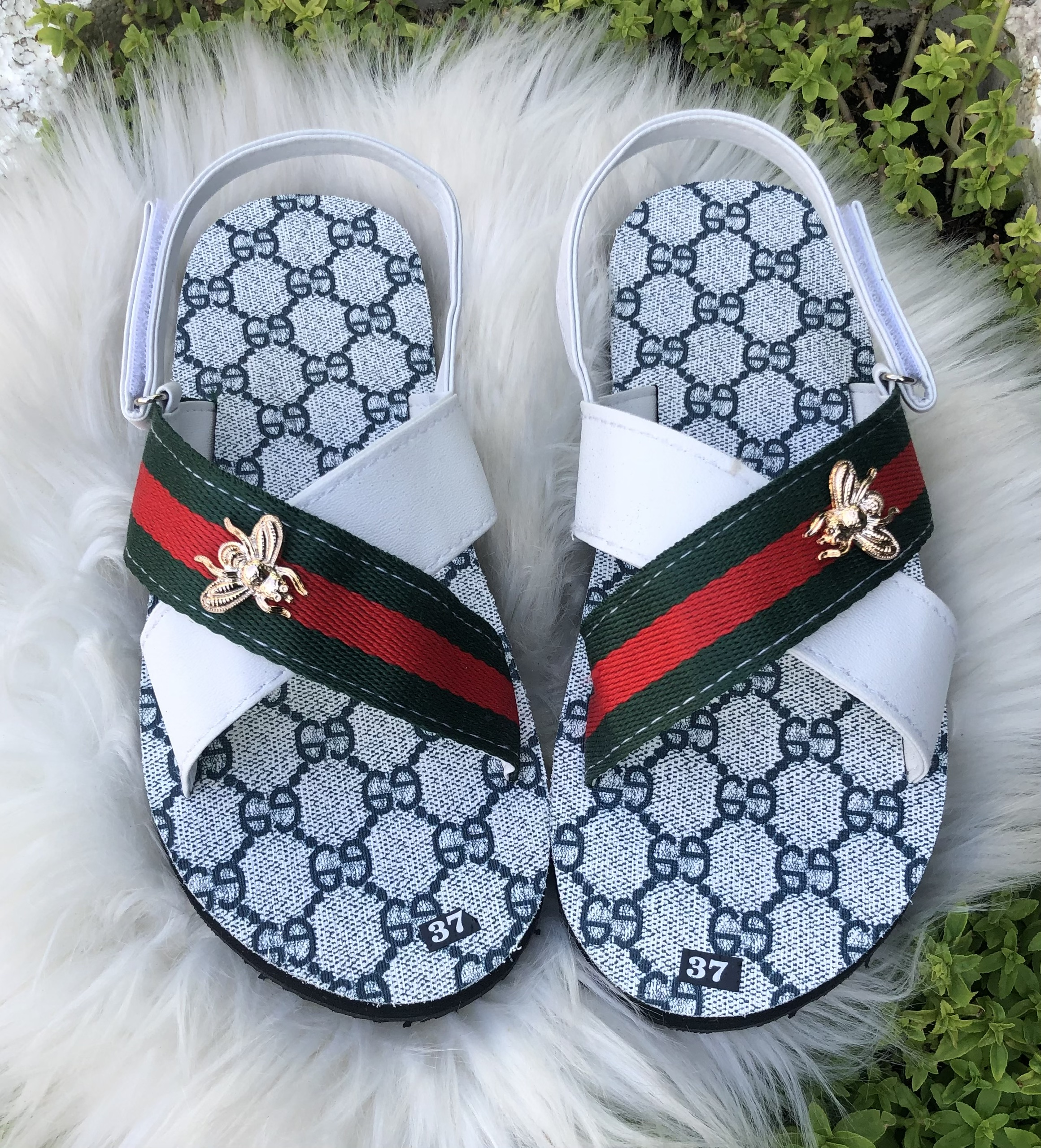 [FREESHIP + HOÀN TIỀN 50K] sandal đồng nai xăng đan quai chéo nam nữ ( đế xanh gg quai hậu ) size từ 34 nữ đến 42 nam