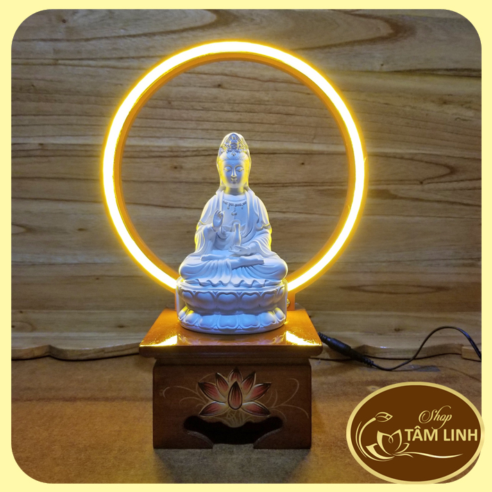 Hào Quang Led Neon Trang Trí Tượng Phật Mẫu Kệ Đèn Đẹp GIÁ SIÊU RẺ