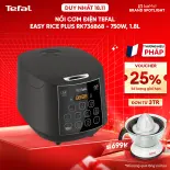 Nồi cơm điện tử Tefal Easy Rice Plus RK736B68 - 1.8L