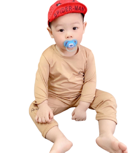 Freeship | bộ thu đông bé trai bé gái | thun lạnh | 4-15kg | có video | bộ thun lạnh cho bé