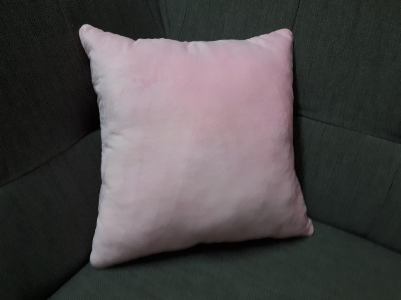 Gối tựa lưng sofa văn phòng - Hồng nhạt