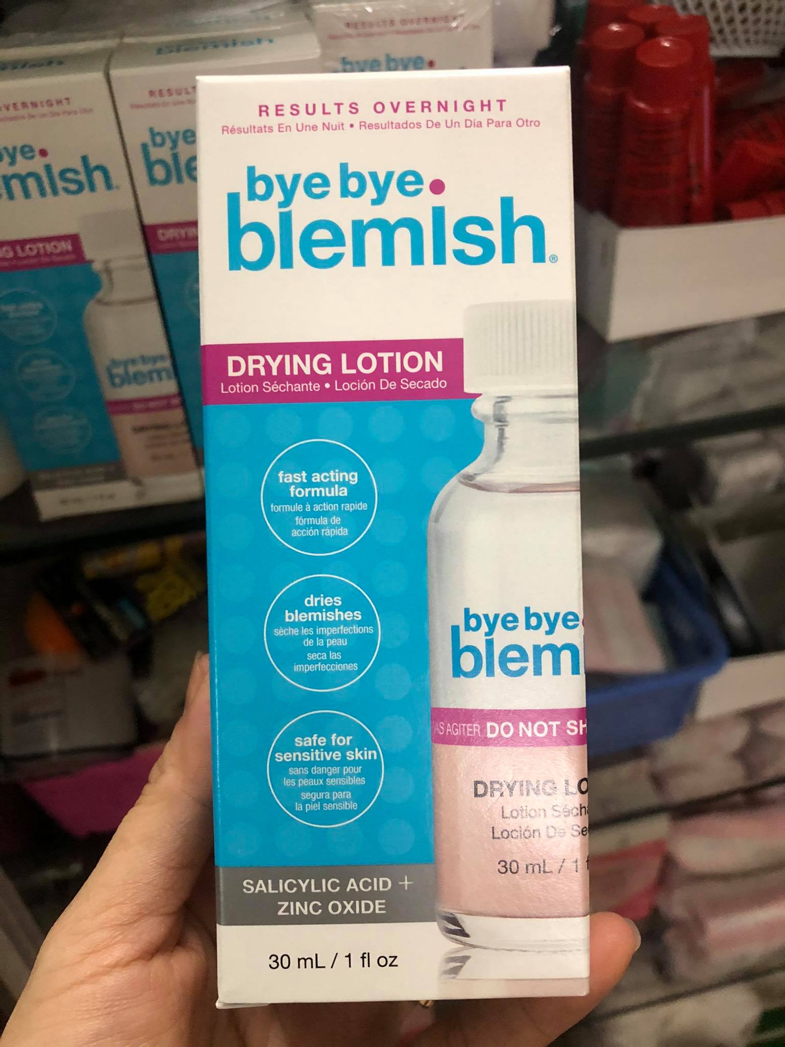Chấm Mụn Bye Bye Blemish For Acne Drying Lotion USA