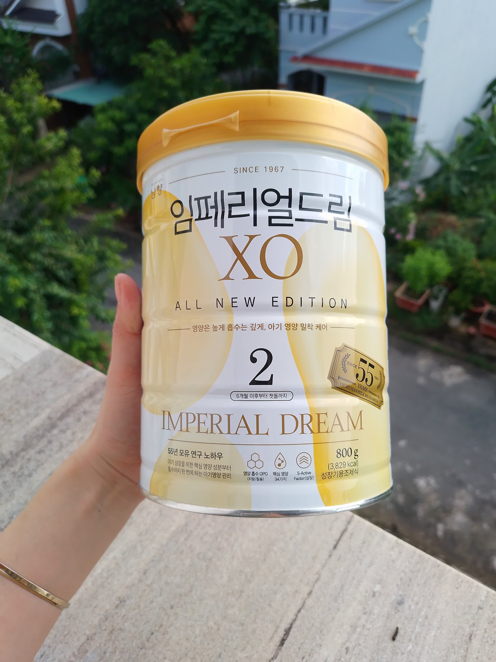 Sữa bột namyang xo số 2 nội địa hàn 800g