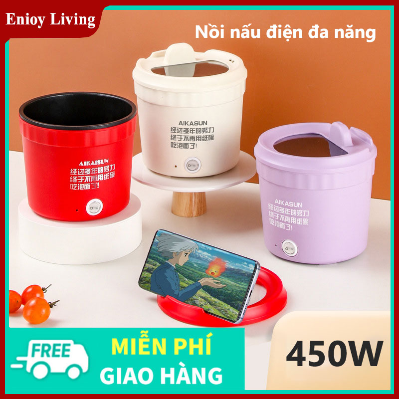 Nồi lẩu mini, ca nấu mì mini, nồi lẩu mini đa năng, nồi điện mini siêu tốc, nồi lẩu cô đơn mini