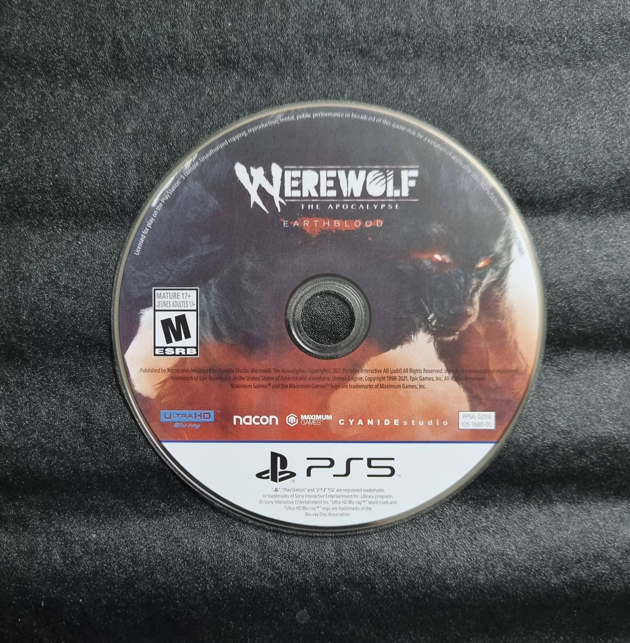 Đĩa game Người Sói Werewolf The Apocalypse Earthblood Ps5