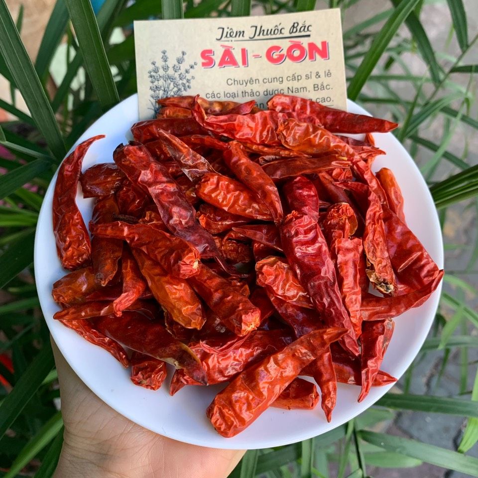 [HCM]Ớt Khô Nguyên Trái 100g