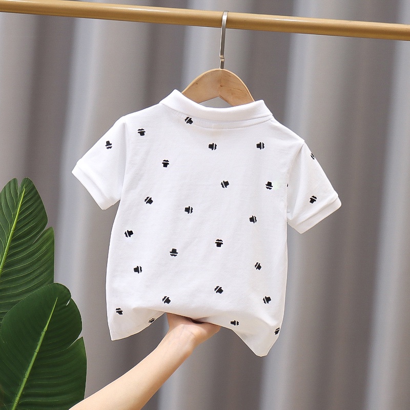 Áo polo bé trai 18-45kg, áo thun cổ bẻ cho bé 4-15 tuổi HOẠ TIẾT , chất vải mềm mát , thấm hút mồ hôi, hàng may kĩ