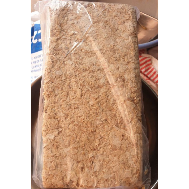 500g mùn cưa / dăm bào ép đệm lót chuồng ổ