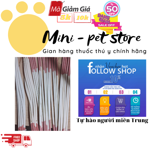 [ 2 DÂY THÚ Y] DÂY PHỐI TINH HEO - CAO SU