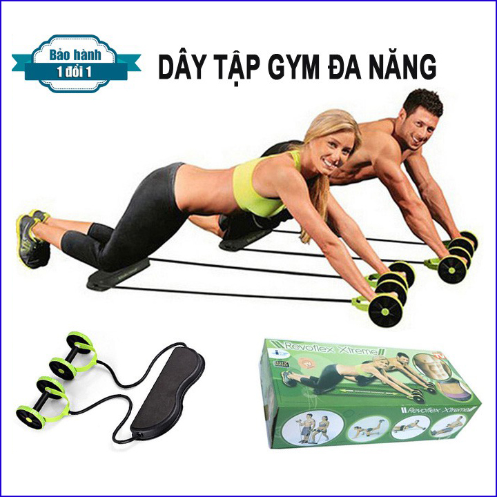 Dây tập thể dục giảm mỡ bụng - dây kéo hỗ trợ tập lưng bụng – dây rèn luyện cơ bụng tan mỡ