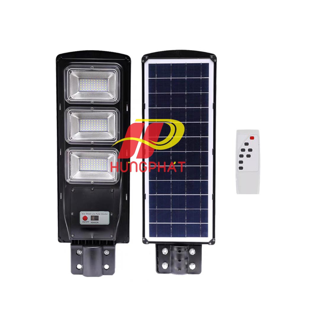 FREESHIPMAX Đèn đường năng lượng mặt trời giá sỉ - Đèn năng lượng mặt trời 150w - Cảm biến chuyển động
