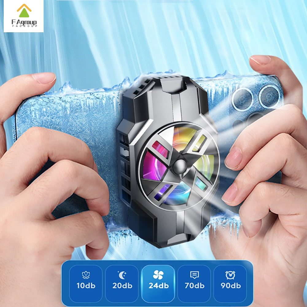 Quạt tản nhiệt điện thoại S3 sò lạnh siêu rẻ - Tản nhiệt Gaming S3 làm mát điện thoại chơi game livestream