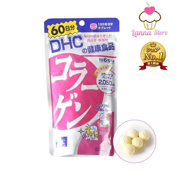 Viên uống bổ sung Collagen DHC uống 60 ngày gồm 360 viên - Nhật Bản