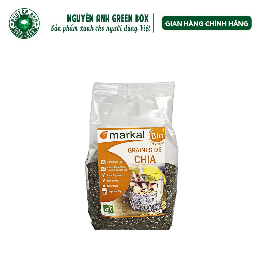 Hạt chia hữu cơ Markal hỗ trợ củng cố xương và răng thêm chắc khỏe