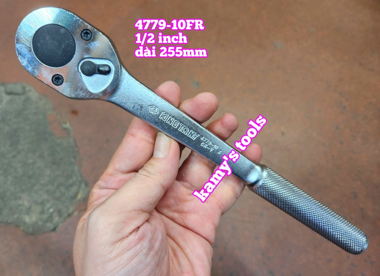 Cần siết tự động 1/2 inch kingtony model 4779-10fr dài 10 inch 255mm