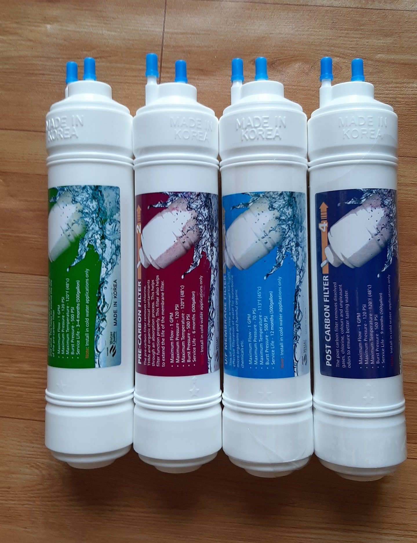 Bộ lõi hàn quốc - bộ 4 lõi hàn quốc dùng cho máy nóng lạnh kangaroo.karofi.cnc,sunhouse...
