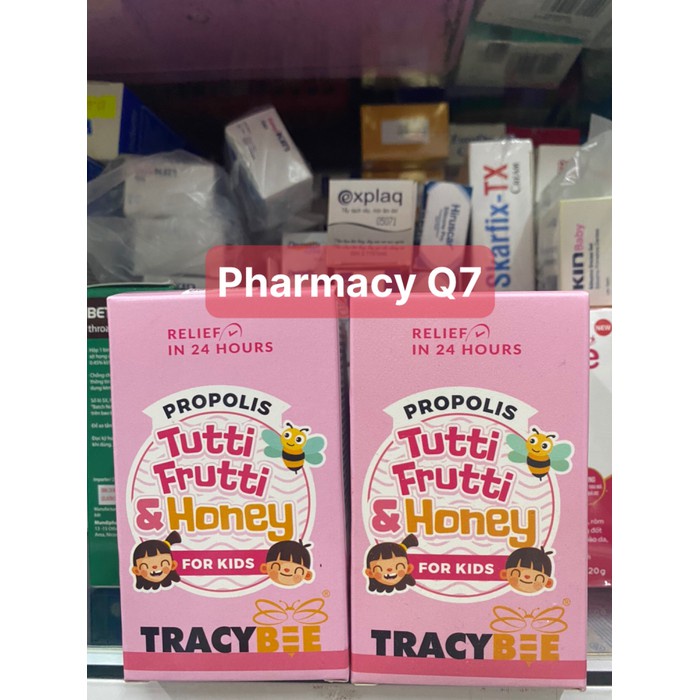 Xịt họng keo ong TracyBee Tracy Bee Tutti Frutti Honey For Kid