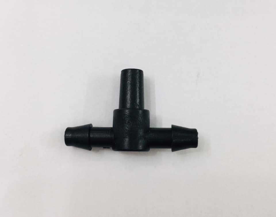 Bịch 10 chữ T dùng nối ống 4.7mm và gắn đầu béc phun sương nhựa 6mm