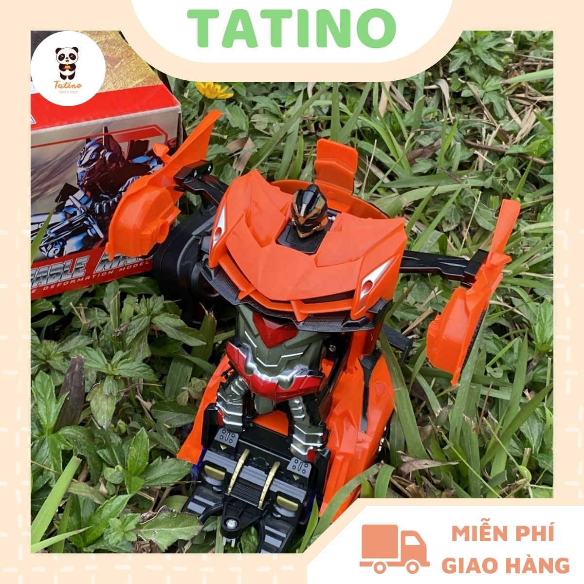 Ô tô điều khiển từ xa, Đồ chơi ô tô biến hình thành robot xoay 360 độ