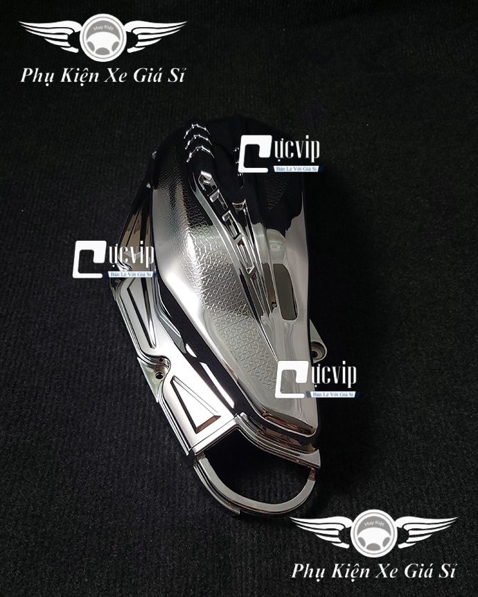 Ốp pô e airblade 2020 vario 2015 - 2017 vario 2018 - 2020 pcx 2014 - 2017 sh mode xi inox mạ crom ms2487
