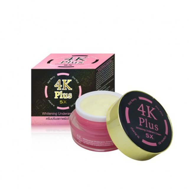 Kem giảm thâm nách 4k plus 5x thái lan underarm cream 20g